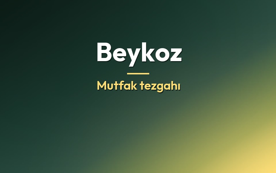 Beykoz Mutfak tezgahı