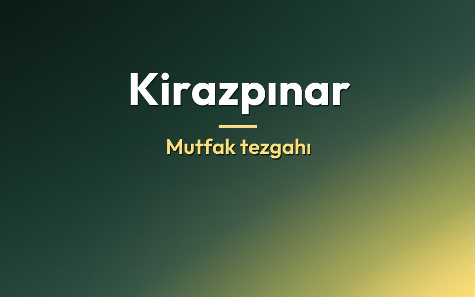 Kirazpınar Mutfak tezgahı